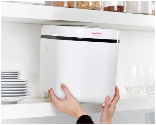 Хлебопечка Moulinex OW2101 Pain Dore, белый/черный