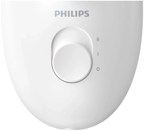Эпилятор Philips BRE225 Satinelle Essential, белый/фиолетовый