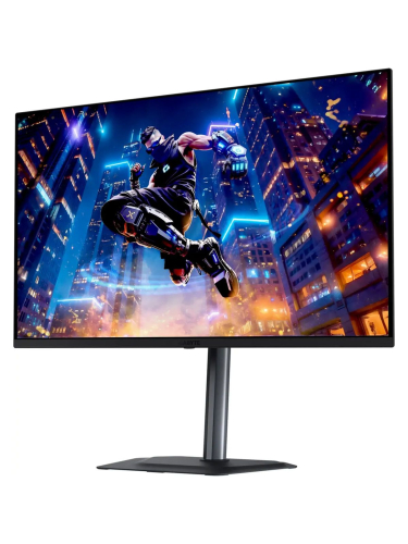 Монитор Gigabyte MO32U2 EK 31.5" {QD-OLED 3840x2160 240Hz 0.03ms 178/178 250cd/1000cd 2xHDMI2.1 DisplayPort1.4 3xUSB3.2 USB-C(18Вт)  Pivot}