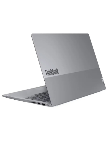 Ноутбук Lenovo ThinkBook 16 G7 AHP, 16" (2560x1600) IPS 120 Гц/AMD Ryzen 7 8745H/16 ГБ DDR5/512 ГБ SSD/AMD Radeon Graphics/Windows 11 Pro, Серый (21MU0006CD_PRO)