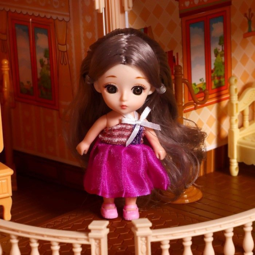 Дом для кукол «Мой милый дом» с куклой 2шт, 388 деталей, с аксессуарами