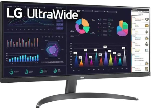 Монитор LG 29" UltraWide 29WQ500-B FHD IPS LED черный