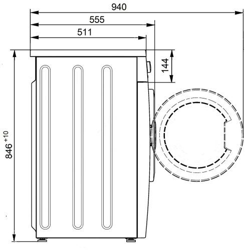 Стиральная машина ATLANT 60С107