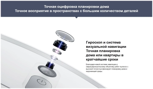 Робот-пылесос Xiaomi Mi Robot Vacuum-Mop 2 Lite