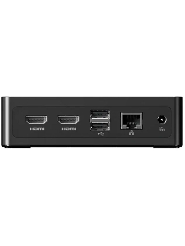 Мини-ПК CBR MiniPC-SMCR-DT04, Intel Celeron N5095/8 ГБ LPDDR4/256 ГБ SSD/Intel UHD Graphics/Windows 11 Pro, черный (CBR MiniPC-SMCR-DT04)