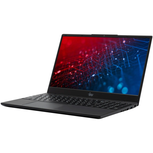 Ноутбук iRU Tactio 15ALG, 15.6" (1920x1080) IPS/Intel Core i3-1215U/8 ГБ DDR4/256 ГБ SSD/Intel UHD Graphics/Без системы, Черный (2023565)