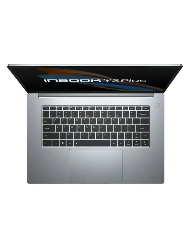 Ноутбук Infinix INBOOK Y3 PLUS YL512, 15.6" (1920x1080) IPS/Intel Core i3-1215U/8 ГБ DDR4/256 ГБ SSD/Intel UHD Graphics/Windows 11 Home, Серый (71008302495-win)