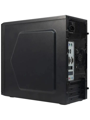Системный блок Amur Нарвал A5A14 MT, AMD Ryzen 5 3400G / 8 ГБ DDR4 / 256 ГБ SSD / AMD Radeon Graphics / Без ОС / Клавиатура, мышь, черный (2169402)