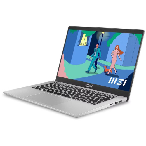 Ноутбук MSI Modern 14 C12M-239RU, 14" (1920x1080) IPS/Intel Core i5-1235U/8ГБ DDR4/512ГБ SSD/Iris Xe Graphics/Win 11 Home, серебристый (9S7-14J111-239)