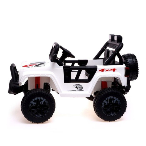 Электромобиль «Джип», цвет белый