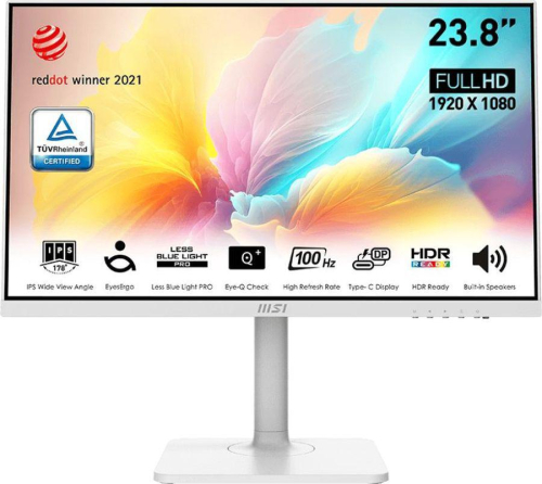 Монитор 23.8" MSI Modern MD2412PW белый Монитор 23.8" MSI Modern MD2412PW белый