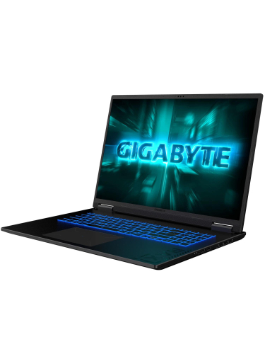 Ноутбук Gigabyte Gaming A18 GA83H, 18" (2560x1600) IPS 165 Гц/AMD Ryzen AI 7 260/16 ГБ DDR5/1024 ГБ SSD/NVIDIA GeForce RTX 5060 для ноутбуков (8 Гб)/Без системы, Черный (3VHK3KZC94SD)