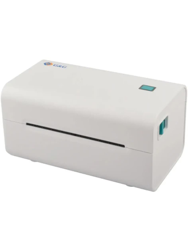 Термопринтер G&G GG-D420 203dpi 152мм / с / USB для печ.накл. белый