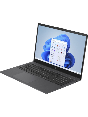 Ноутбук HP 15-fc1002nq, 15.6" (1920x1080) IPS/AMD Ryzen 3 7320U/8 ГБ DDR4/512 ГБ SSD/AMD Radeon Graphics/Без системы, Серый (DV6Q5EA)