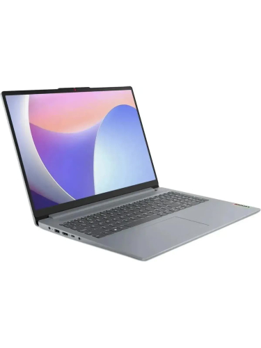 Ноутбук Lenovo IdeaPad 3 Slim 15IRU8, 15.6" (1920x1080) IPS/Intel Core i3-1315U/8 ГБ DDR5/512 ГБ SSD/Intel UHD Graphics/Без системы, Серый (82X700D6RK)