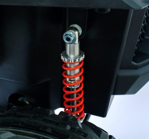 Электромобиль «БАГГИ», полный привод 4WD, кожаное сидение, цвет белый