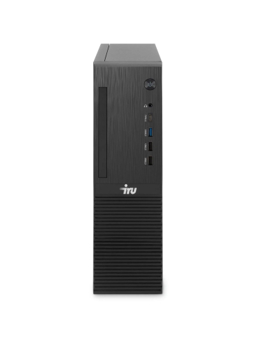 Системный блок iRU Planio 310H6SFC SFF, Intel Core i5-13400F/16 ГБ DDR4/512 ГБ SSD/NVIDIA GeForce GT 610 (2 Гб)/Windows 11 Pro, черный (2153501)