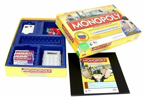 Настольная игра Монополия Россия с банковскими картами 6141