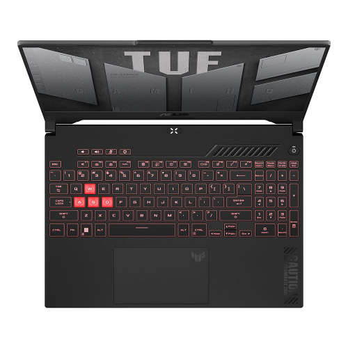 Ноутбук ASUS TUF Gaming F15 FX507VU-LP201, 15.6" (1920x1080) IPS 144 Гц/Intel Core i7-13620H/16 ГБ DDR4/512 ГБ SSD/NVIDIA GeForce RTX 4050 для ноутбуков (6 Гб)/Без системы, Серый (90NR0CJ7-M00L80)