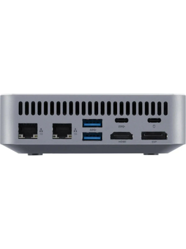 Мини-ПК iRU Tactio 515, Intel Core i3-1220P/8 ГБ DDR5/256 ГБ SSD/Intel UHD Graphics/Без ОС, серый (2207446)