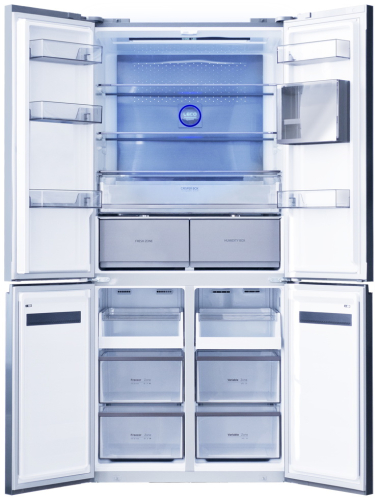 Холодильник Side-by-Side Centek CT-1746 NF Beige Glass 