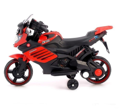 Детский электромобиль «Спортбайк», цвет красный