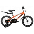Велосипед 16" Novatrack JUSTER, оранжевый