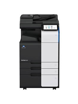 МФУ лазерное цветное Konica Minolta bizhub C251i (SRA3, 8Гб, 25 стр / мин, дуплекс, сеть, 256Гб(SSD),10,1" панель, 2x500 л,  без крышки, без тонеров, без кабеля 220В,  запуск АСЦ, гарантия 1 год)