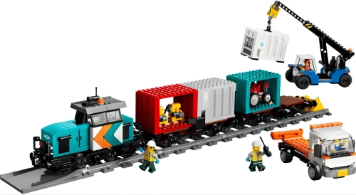 Конструктор LEGO City 60509 Портовый грузовой поезд
