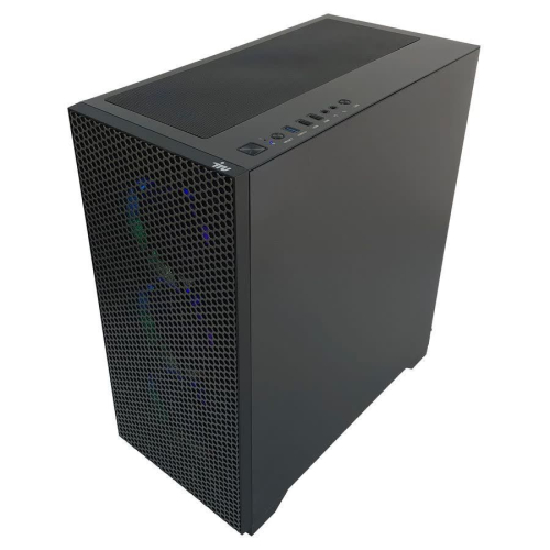 Системный блок iRU Game 710Z7GP TWR, Intel Core i7-12700F / 32 ГБ DDR5 / 1024 ГБ SSD / AMD Radeon RX 7700 XT (12 Гб) / Без ОС, черный (2075027)