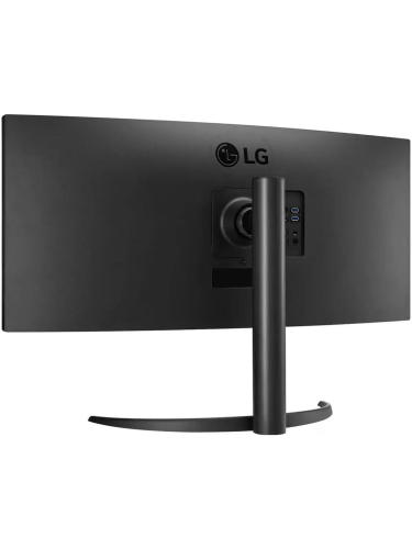 Монитор LG 34WR55QK-B 34" {VA Curved 1500R 3440x1440 100Hz 5ms 300cd 3000:1 2xHDMI2.0 DisplayPort1.4 USB-C(65W PD) VESA}