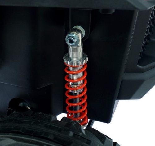 Электромобиль «БАГГИ», полный привод 4WD, кожаное сиденье, цвет синий