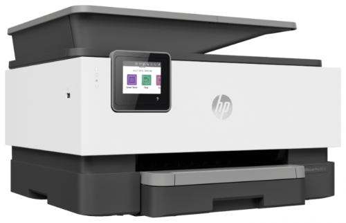 МФУ струйный HP Officejet Pro 9013 AiO (1KR49B) A4 Duplex WiFi USB RJ-45 белый / серый