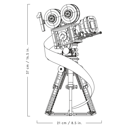 Конструктор LEGO 43230 Walt Disney Tribute Camera