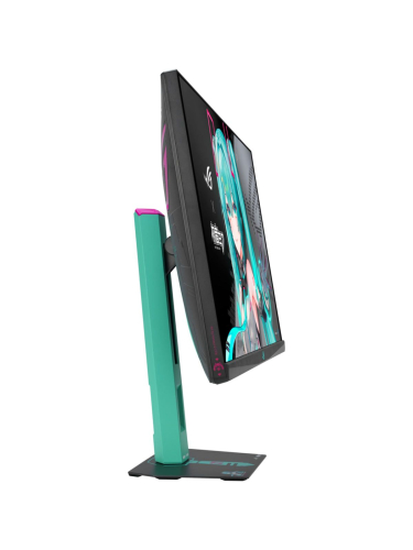 Монитор Asus ROG Strix XG27ACMEG-G Hatsune Miku Edition 27" черный Fast IPS LED 16:9 HDMI матовая HAS Piv 1000:1 400cd 178гр/178гр 2560x1440 260Hz DP 2K USB 5.8кг