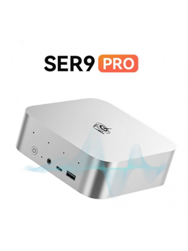 Мини-ПК Beelink SER9 PRO, AMD Ryzen AI 9 HX 370 / 32 ГБ LPDDR5X / 1024 ГБ SSD / AMD Radeon Graphics / Без ОС, серебристый (BL / SER9 PRO / HX370 / 32G / 1TB / Frost Silver)