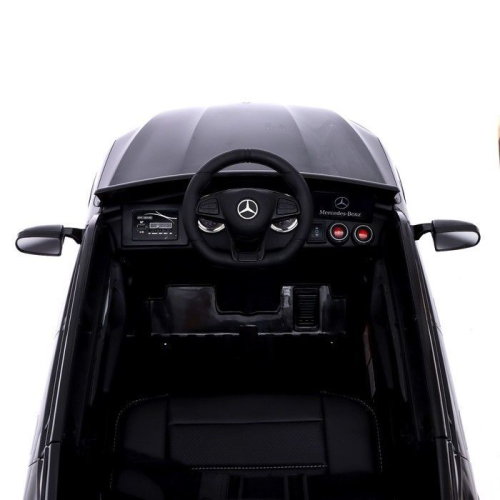 Электромобиль MERCEDES-BENZ GLC COUPE, EVA колеса, кожаное сидение, цвет чёрный