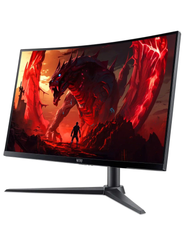 Монитор ACER Nitro XZ270UX6bmiiphx 27", ZeroFrame, Curved 1500R, Black, 16:9, VA, 2560x1440, 1 / 0,5 (GTG, Min.)ms, 250cd, 220Hz, 2xHDMI(2.1) + 1xDP(1.4) + SPK + Audio Out, Speakers 2Wx2, sync: FreeSync Premium, hdr: HDR 10, hadj 120, Vesa:75x75