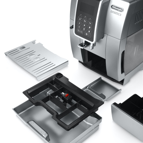 Кофемашина DeLonghi Dinamica ECAM 350.75.S, серебряный