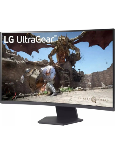Монитор LG 32GS60QC-B 31.5" Curved VA, 2560x1080, 180Hz, 1ms, 300сd/m, 3000:1, HDR10 | 2xHDMI(2.0), DP(1.4) | ExPSU, Vesa 100, Black