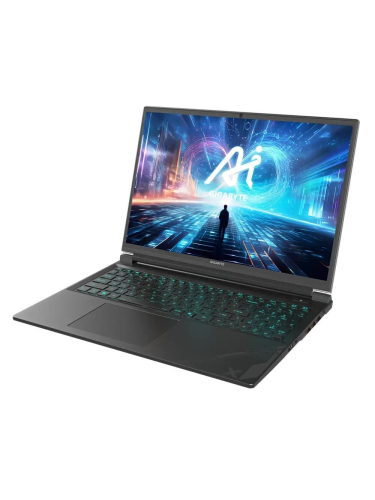 Ноутбук Gigabyte G6X, 16" (1920x1200) IPS 165 Гц/Intel Core i7-13650HX/16 ГБ DDR5/1024 ГБ SSD/NVIDIA GeForce RTX 4060 для ноутбуков (8 Гб)/Без системы, Серый (9KG-43KZ894SD)