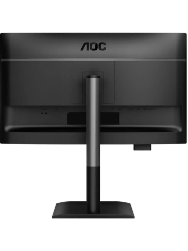 Монитор AOC 24P4U 23.8" 1920x1080 WLED 16:9 IPS 300cd, 1500:1, 20M:1, 4ms, 178°/178°, VGA, HDMI, DP, USB hub: USB3.2x3, USB-B3.2, USB-C(15W), 120Hz, Speakers, Tilt, Height, Swivel, Pivot, Internal, VESA, Black, 3y