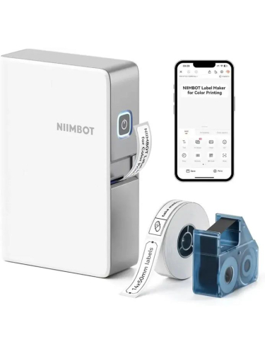 Термопринтер Niimbot N1 (1746888) 203dpi 40мм / с / USB / BT для печ.этик. белый