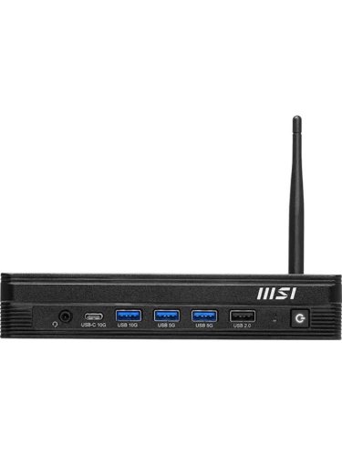 Мини-ПК MSI Pro DP10 A14MG-013BRU, Intel Core i3-14100 / Отсутствует DDR5 / Отсутствует SSD / Intel UHD Graphics / Без ОС, черный (936-B21011-013)