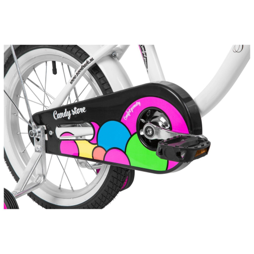 Велосипед 16" Novatrack CANDY, белый