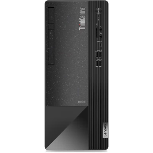 Системный блок Lenovo ThinkCentre Neo 50t MT, Intel Core i5-12400 / 8 ГБ DDR4 / 1000 ГБ HDD / Intel UHD Graphics / Без ОС / Клавиатура, мышь, черный (11SE00PAGP)