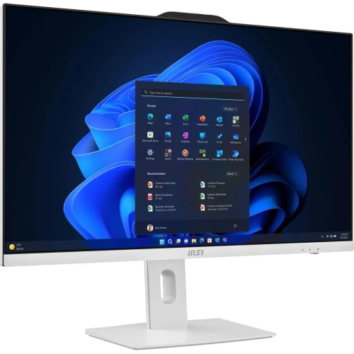 Моноблок MSI Pro AP272P 14M-616RU, 27" (1920x1080) IPS / Intel Core i5-14400 / 16 DDR5 / 512 ГБ SSD / Intel UHD Graphics / Windows 11 Pro / Клавиатура, мышь, Белый (9S6-AF8322-818)