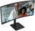 Монитор AOC 34" CU34E4CV 1500R, VA UWQHD, 4ms, 120 Гц, черный