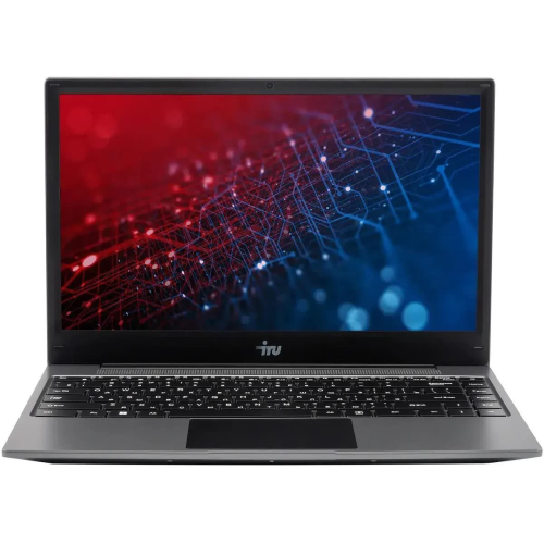 Ноутбук iRU Tactio 14RLH, 14" (1920x1080) IPS/AMD Ryzen 5 5500U/8 ГБ DDR4/256 ГБ SSD/AMD Radeon Graphics/Windows 11 Pro, Серый (2059083)