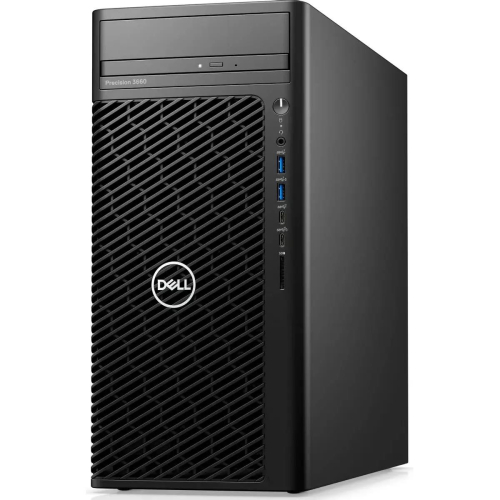 Системный блок Dell Precision 3660, Intel Core i9-13900 / 64 ГБ DDR5 / 1024 ГБ SSD+2000 ГБ HDD / NVIDIA GeForce RTX A4000 (16 Гб) / Windows 11 Pro / Клавиатура, мышь, черный (3660-9671)